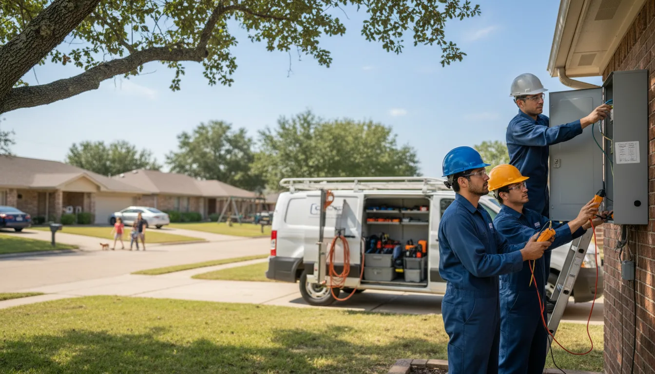 Certified electrician providing emergency electrical services in Waverly Hall, GA
